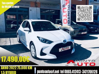 Toyota Yaris 1.5 Hybrid 5 porte Energy usata