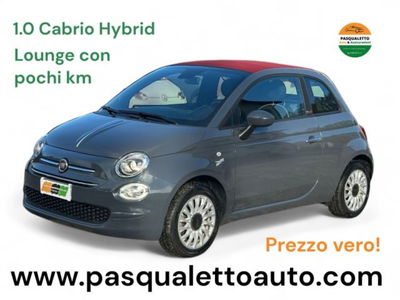 Fiat 500C Cabrio 1.0 Hybrid Lounge usata