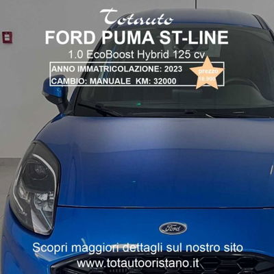 Ford Puma 1.0 EcoBoost Hybrid 125 CV S&S aut. ST-Line X usata