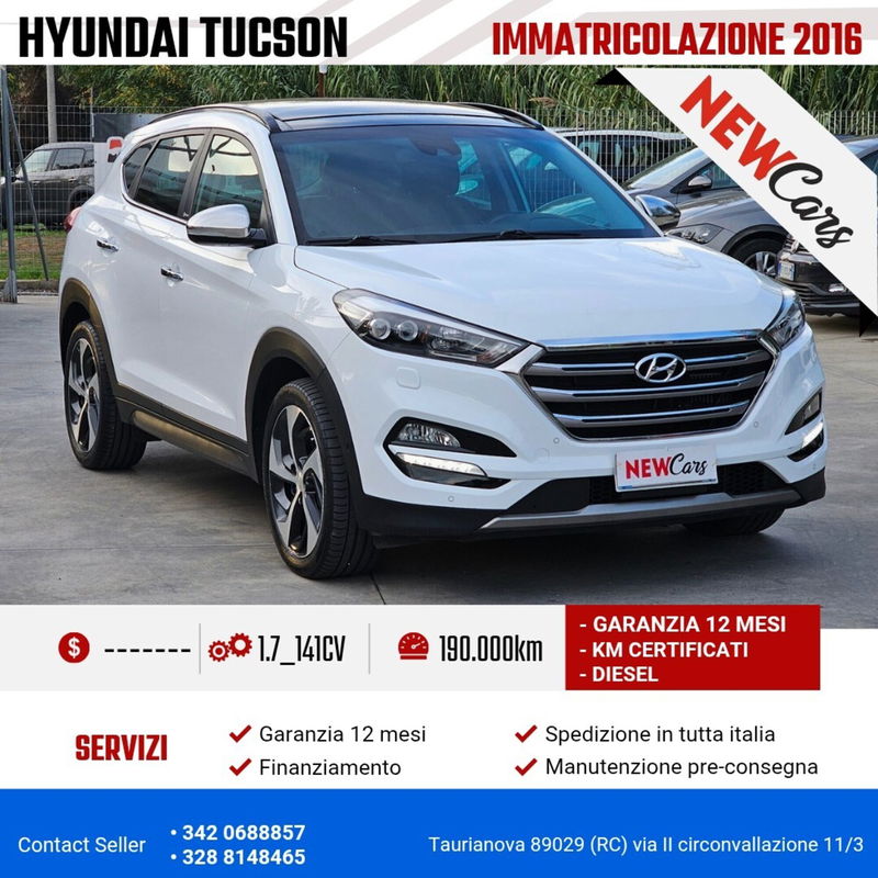 Hyundai Tucson 1.7 CRDi DCT Sound Edition