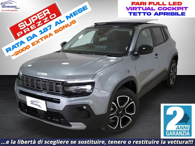 Jeep Avenger 1.2 turbo Summit fwd 100cv