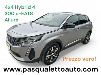 Peugeot 3008 Hybrid4 300 e-EAT8 Allure Pack usata