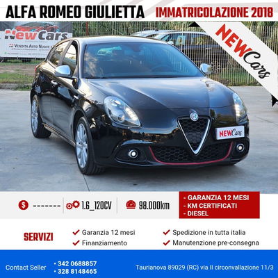 Alfa Romeo Giulietta 1.6 JTDm Ti 120cv usata