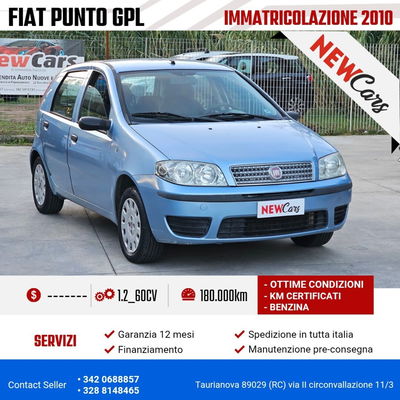 Fiat Punto Classic 1.2 5 porte Active GPL usata
