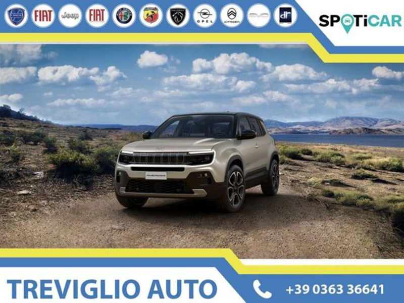 Jeep Avenger 1.2 turbo e-hybrid mhev Summit fwd 110cv edct6