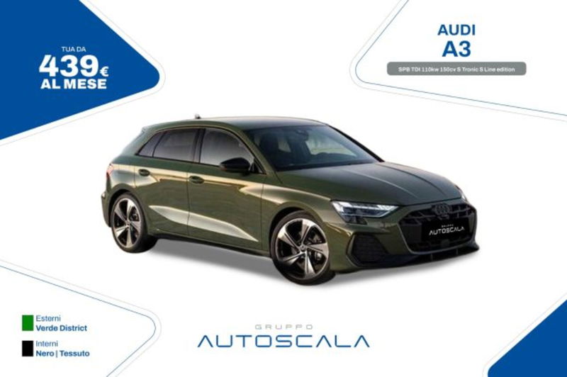 Audi A3 Sportback 35 TDI S tronic S line edition
