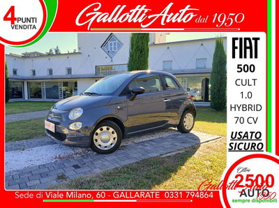 Fiat 500 1.0 Hybrid Cult usata