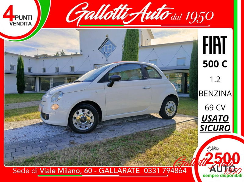 Fiat 500C Cabrio 1.2 Pop