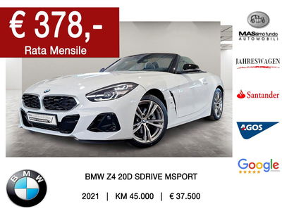 BMW Z4 Cabrio Z4 sDrive20i Msport usata