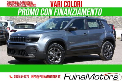Jeep Avenger 1.2 turbo Longitude fwd 100cv nuova