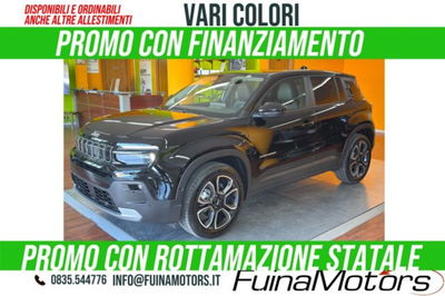 Jeep Avenger full-electric Summit fwd 156cv auto nuova