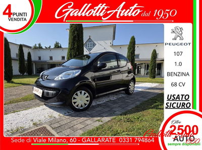 Peugeot 107 68CV 3p. Desir usata