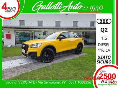 Audi Q2 Q2 1.6 TDI S line Edition usata