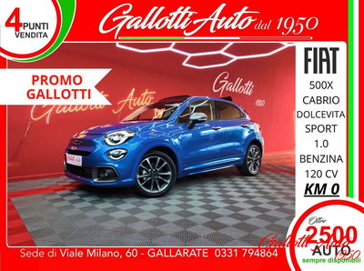 Fiat 500X 1.0 T3 120 CV Sport nuova