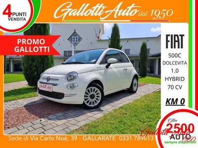 Fiat 500C Cabrio 1.0 Hybrid Connect nuova