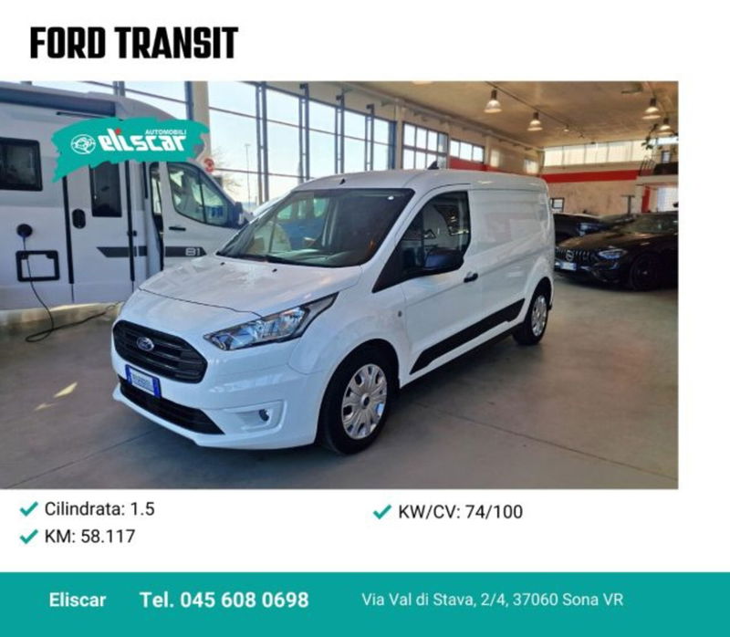Ford Transit Connect Furgone 210 1.5 Ecoblue 100CV PL Furgone Trend