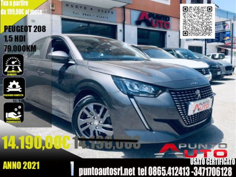 Peugeot 208 BlueHDi 100 Stop&Start 5 porte Allure Pack