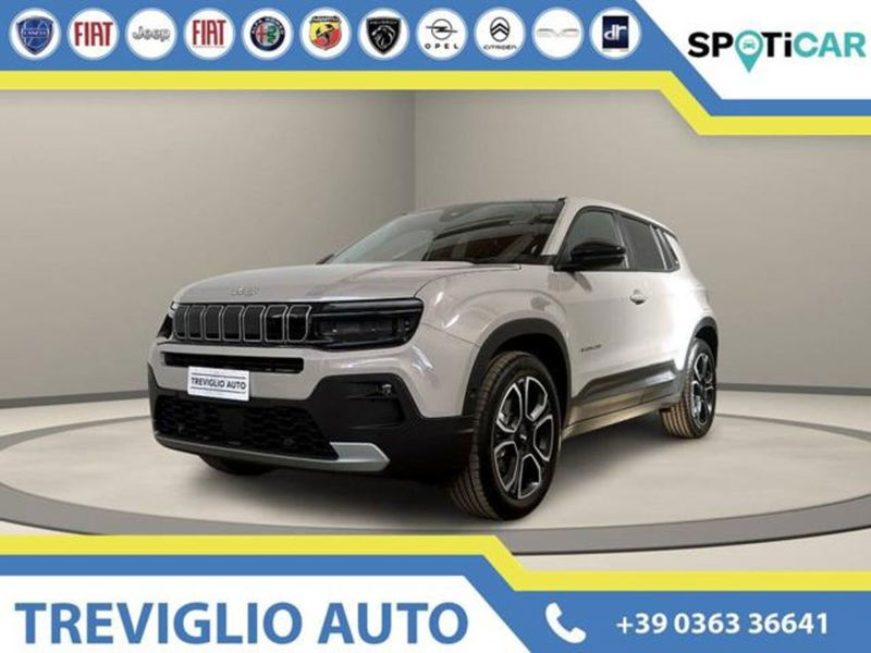 Jeep Avenger 1.2 turbo e-hybrid mhev Summit fwd 110cv edct6