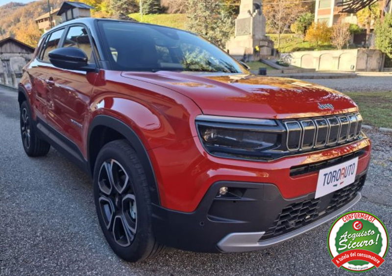 Jeep Avenger 1.2 turbo Summit fwd 100cv