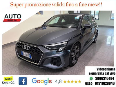 Audi A3 Sportback 30 TDI S tronic S line edition usata