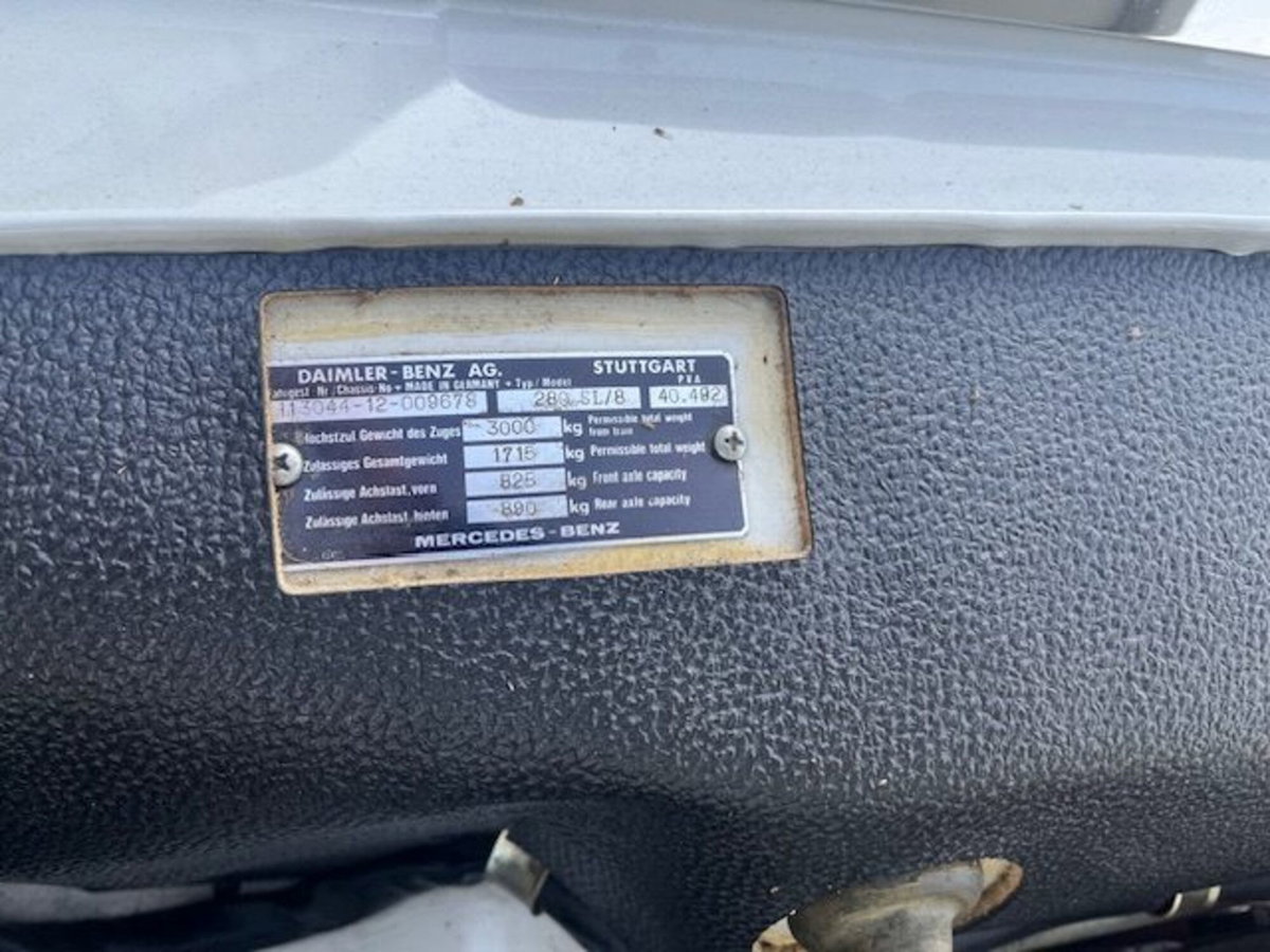 Mercedes-Benz 280 Cabrio 280 SL cat (17)