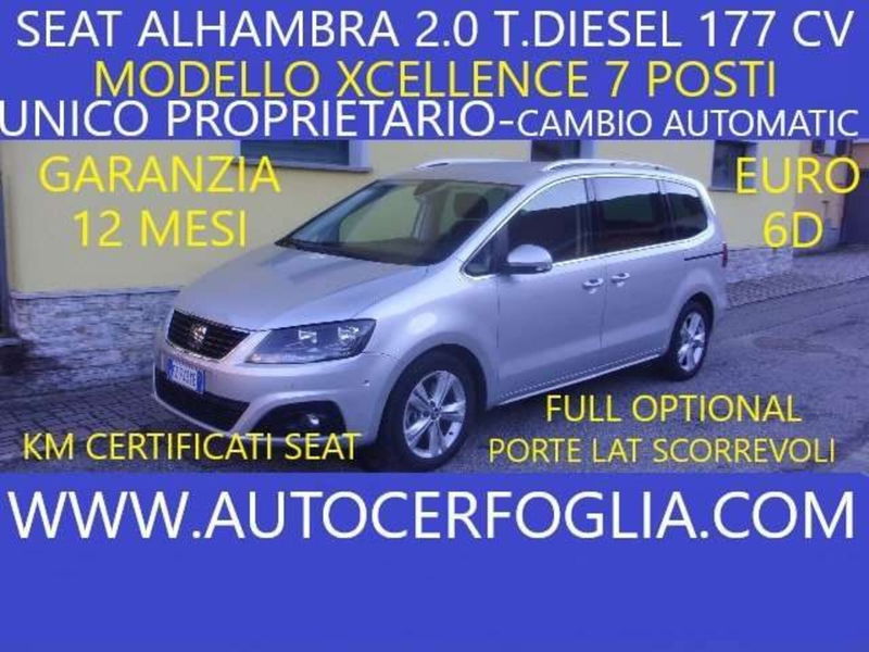 SEAT Alhambra 2.0 TDI 177 CV DSG Xcellence