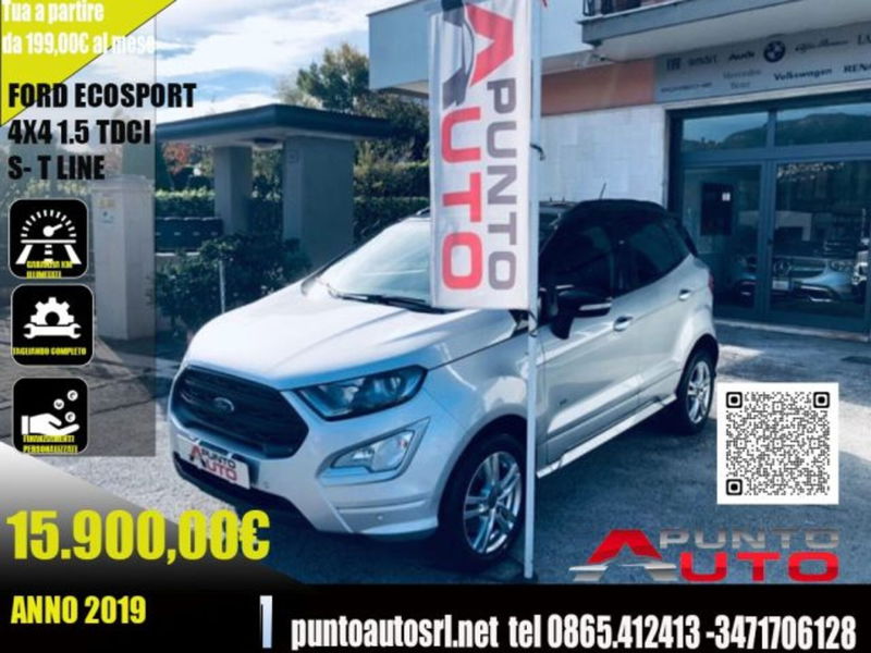 Ford EcoSport 1.5 TDCi 125 CV Start&Stop AWD ST-Line Black Edition
