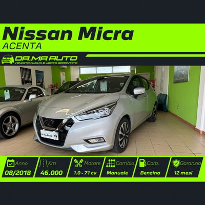 Nissan Micra 1.0 IG 12V 5 porte Acenta usata