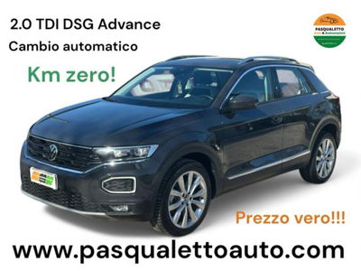 volkswagen t-roc 2.0 tdi scr 150 cv dsg advanced bluemotion technology