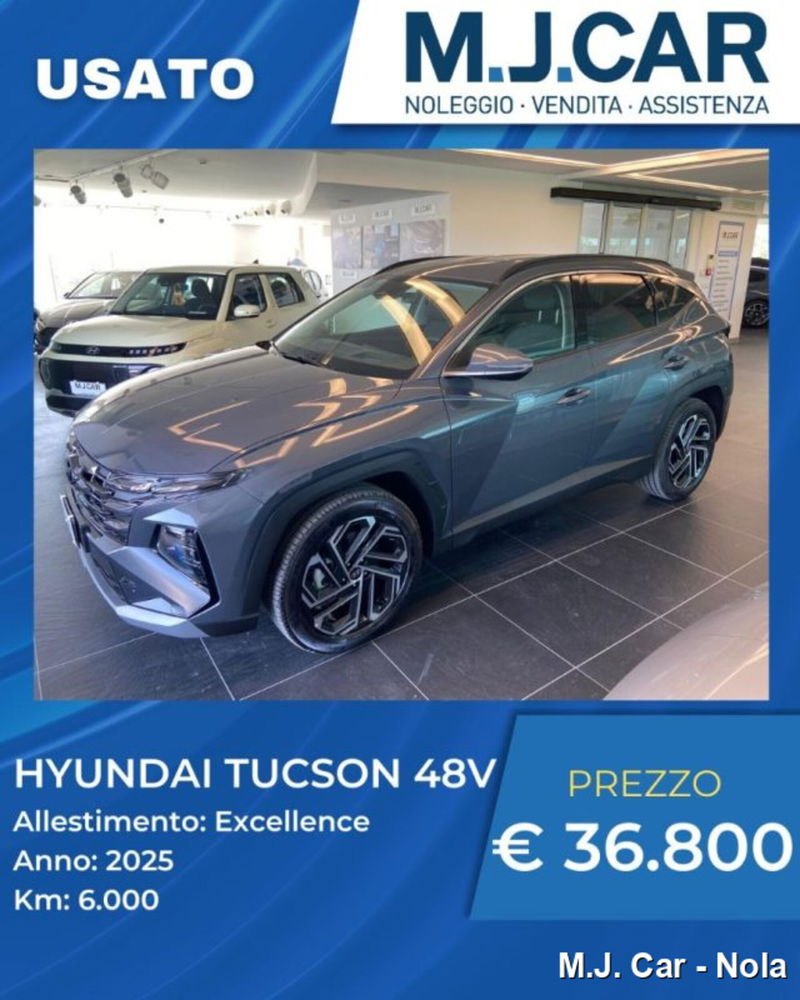 Hyundai Tucson 1.6 crdi 48V Exellence 2wd dct