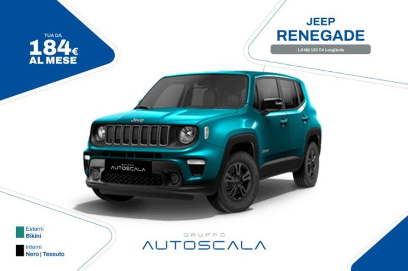 Jeep Renegade 1.6 Mjt 130 CV Longitude