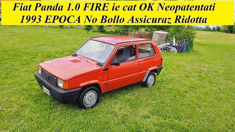 Fiat Panda 1000 i.e. cat CL