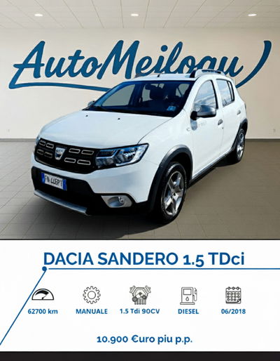 Dacia Sandero 1.5 dCi 8V 90CV Start&Stop Serie Speciale Wow usata