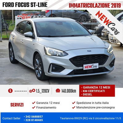 Ford Focus 1.5 EcoBlue 120 CV 5p. ST-Line usata
