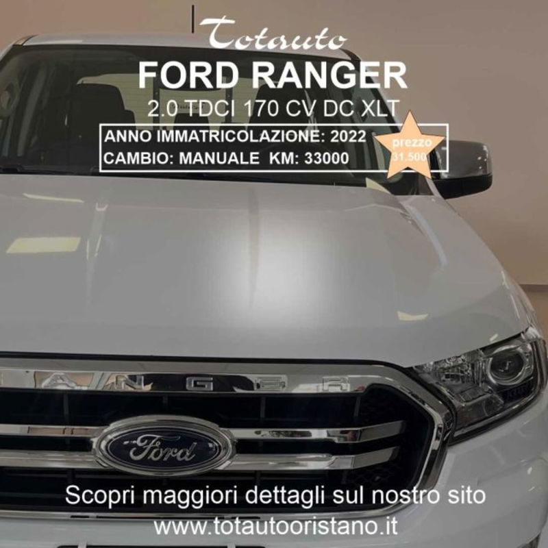 Ford Ranger Pick-up Ranger 2.0 ECOBLUE DC XLT 5 posti