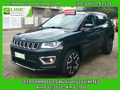 Jeep Compass 1.6 Multijet II 2WD Limited usata