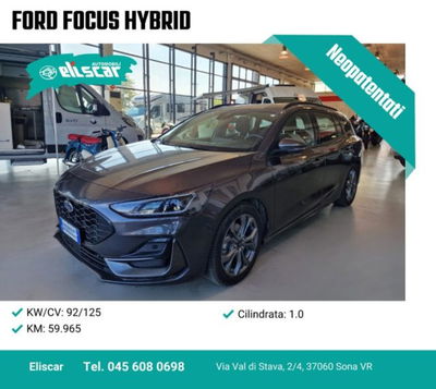 Ford Focus Station Wagon 1.0 EcoBoost Hybrid 125 CV SW ST-Line usata