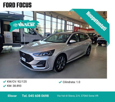 Ford Focus Station Wagon 1.0 EcoBoost Hybrid 125 CV SW ST-Line usata