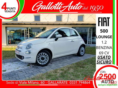 Fiat 500 1.2 Lounge usata