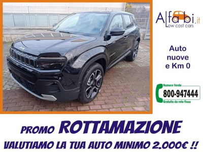 Jeep Avenger 1.2 turbo Summit fwd 100cv nuova