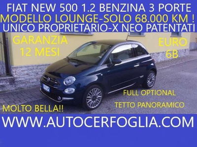 Fiat 500 1.2 Lounge usata