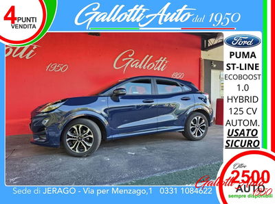 Ford Puma 1.0 EcoBoost Hybrid 125 CV S&S aut. ST-Line X usata