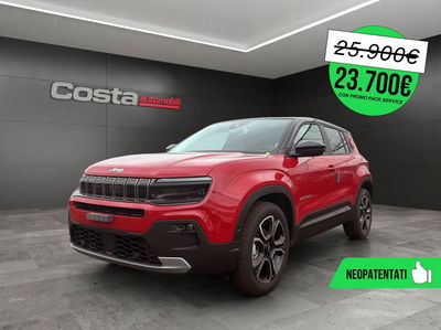 Jeep Avenger 1.2 turbo Summit fwd 100cv nuova