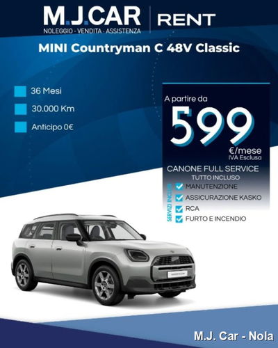 MINI Mini Countryman E Classic nuova