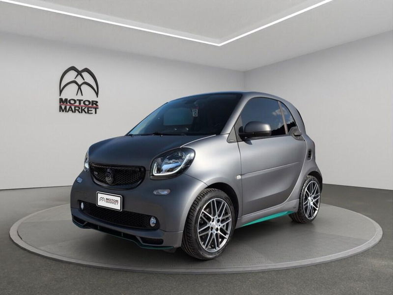 smart Fortwo BRABUS 0.9 Turbo twinamic parisblue Xclusive