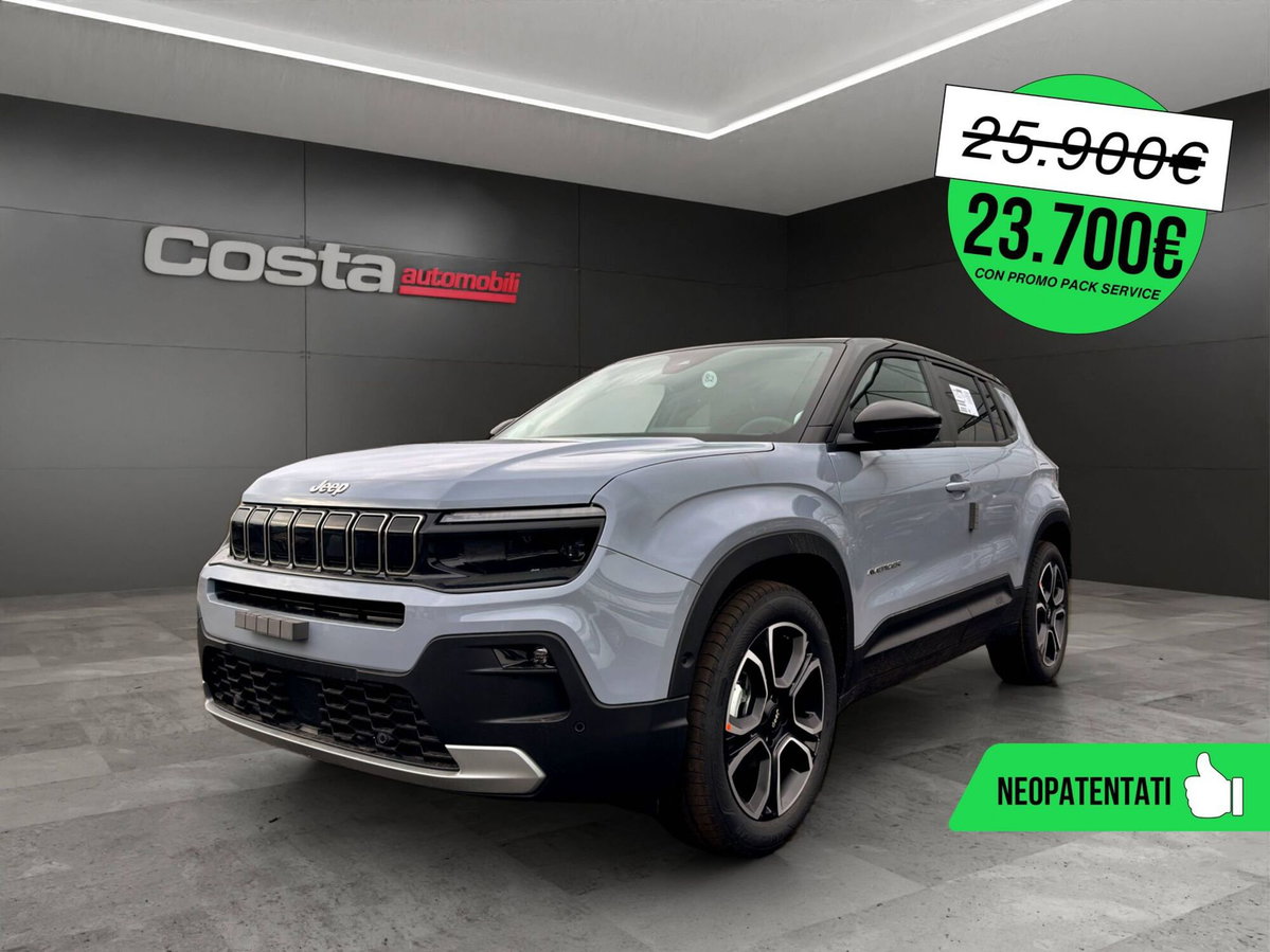 Jeep Avenger 1.2 turbo Summit fwd 100cv