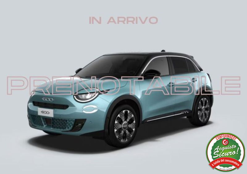 Fiat 600 1.2 hybrid La Prima 145cv auto