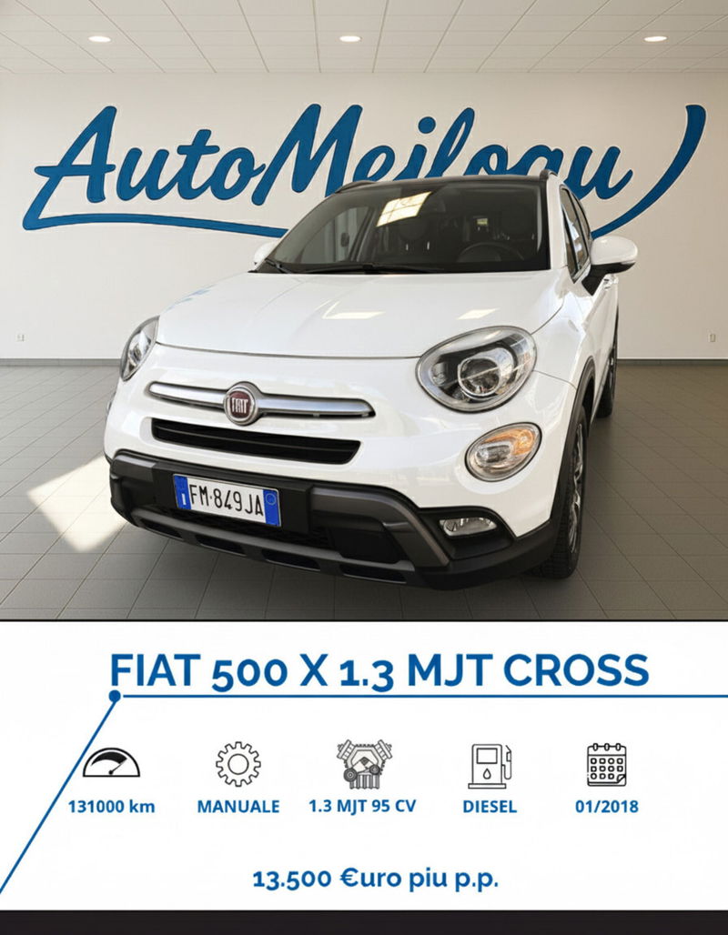 Fiat 500X 1.3 MultiJet 95 CV Cross Dolcevita