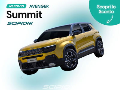 Jeep Avenger 1.2 turbo Summit fwd 100cv nuova