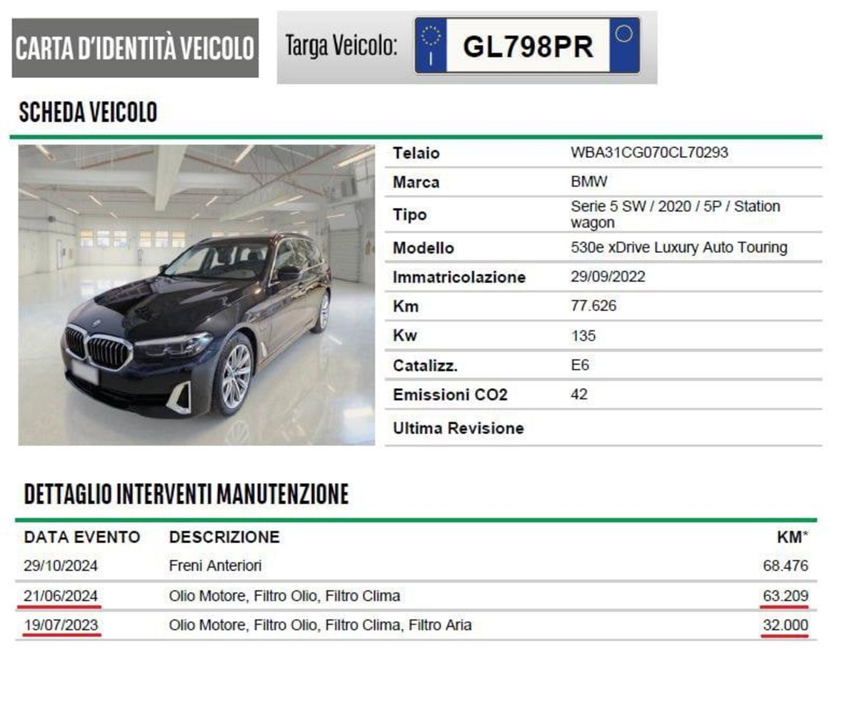 BMW Serie 5 Touring 530e xDrive  Luxury (14)